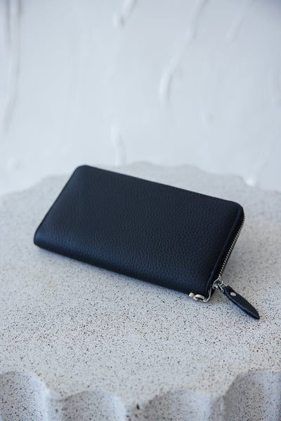 ארנק עור מתיאוס TwentySix Black 